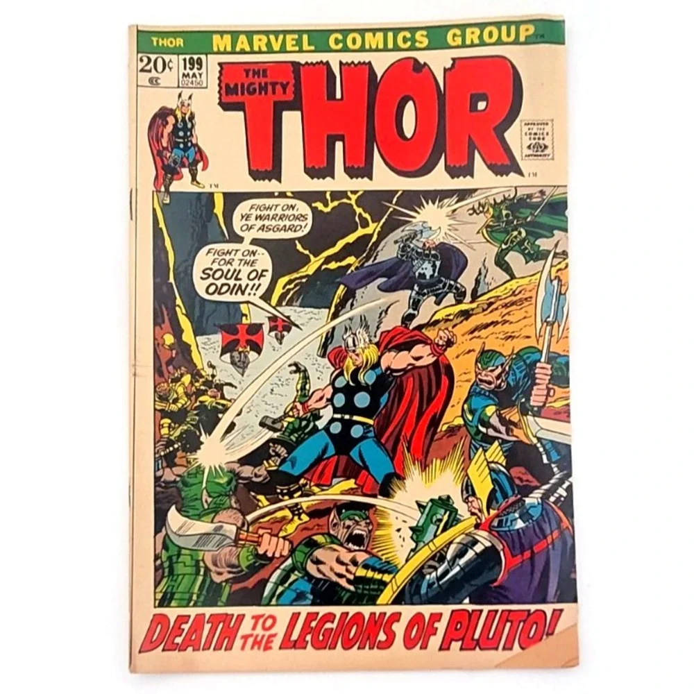 THOR #199 (1972) /VF-/ EGO-PRIME 1ST APPEARANCE BRONZE AGE MARVEL‎